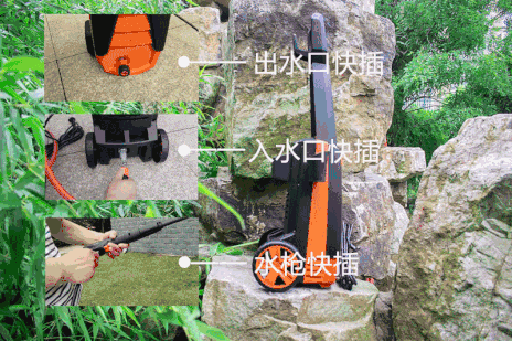 億力高壓洗車機(jī)YLQ4630C-120C組裝過程