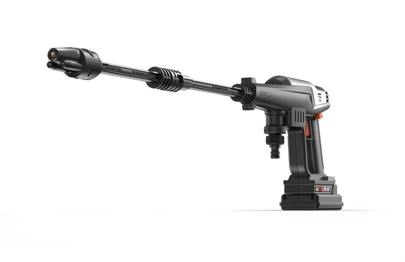 億力新款手持式鋰電高壓洗車機(jī)